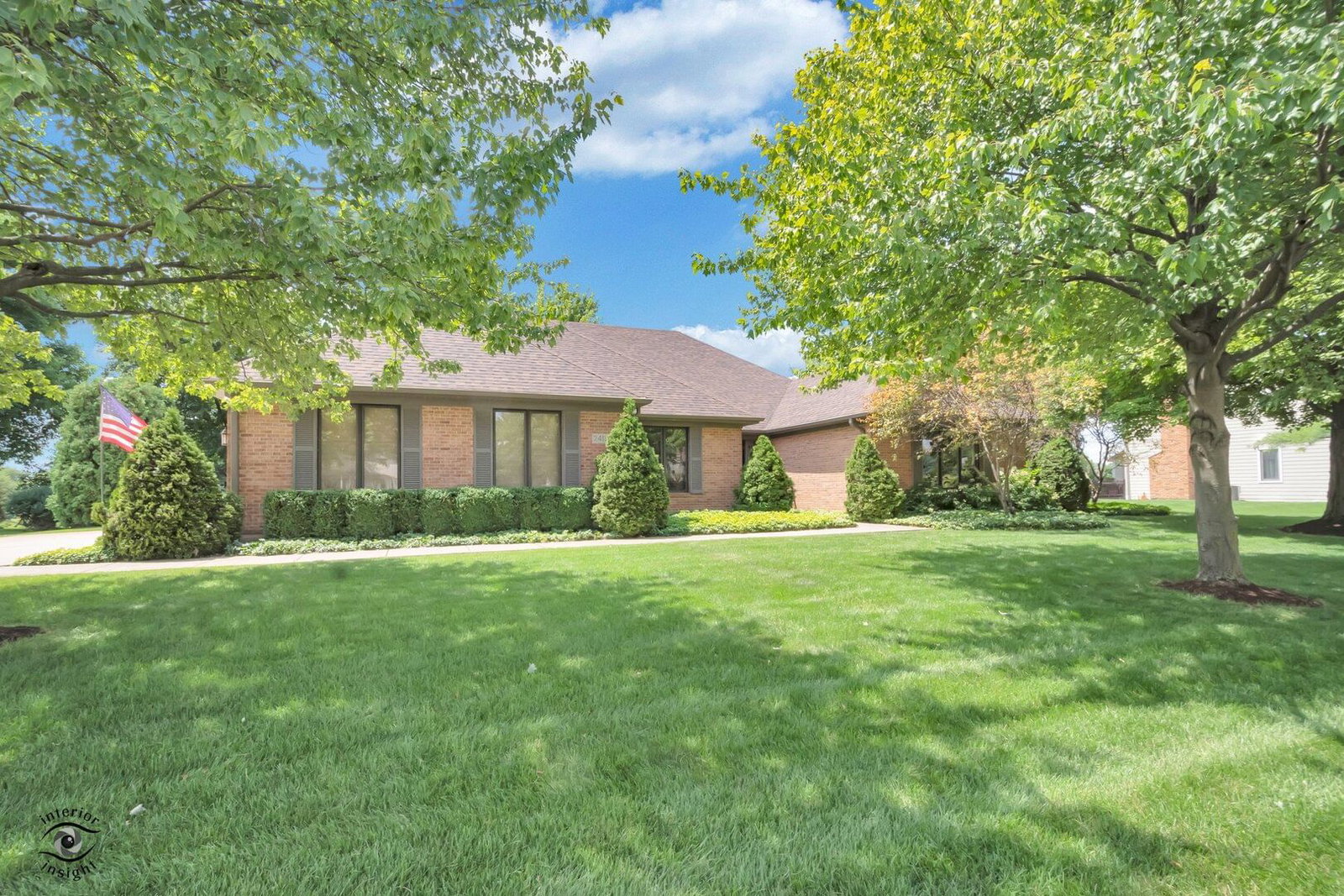 24123 Brancaster Drive, Naperville, IL 60564 — exterior view