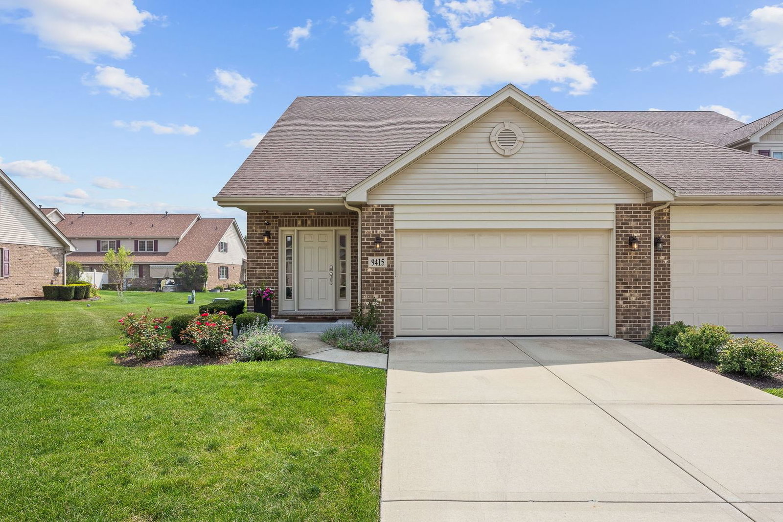 9415 Saratoga Court, Hickory Hills, IL 60457 — exterior view
