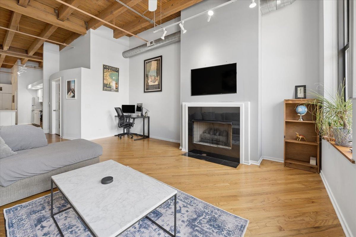 616 W Fulton Street #215, Chicago, IL 60661 — kitchen view