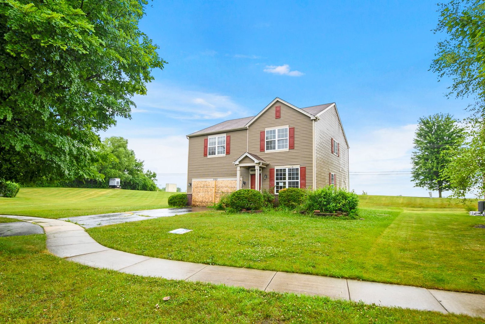2505 Canyon View Lane, Joliet, IL 60432 — exterior view