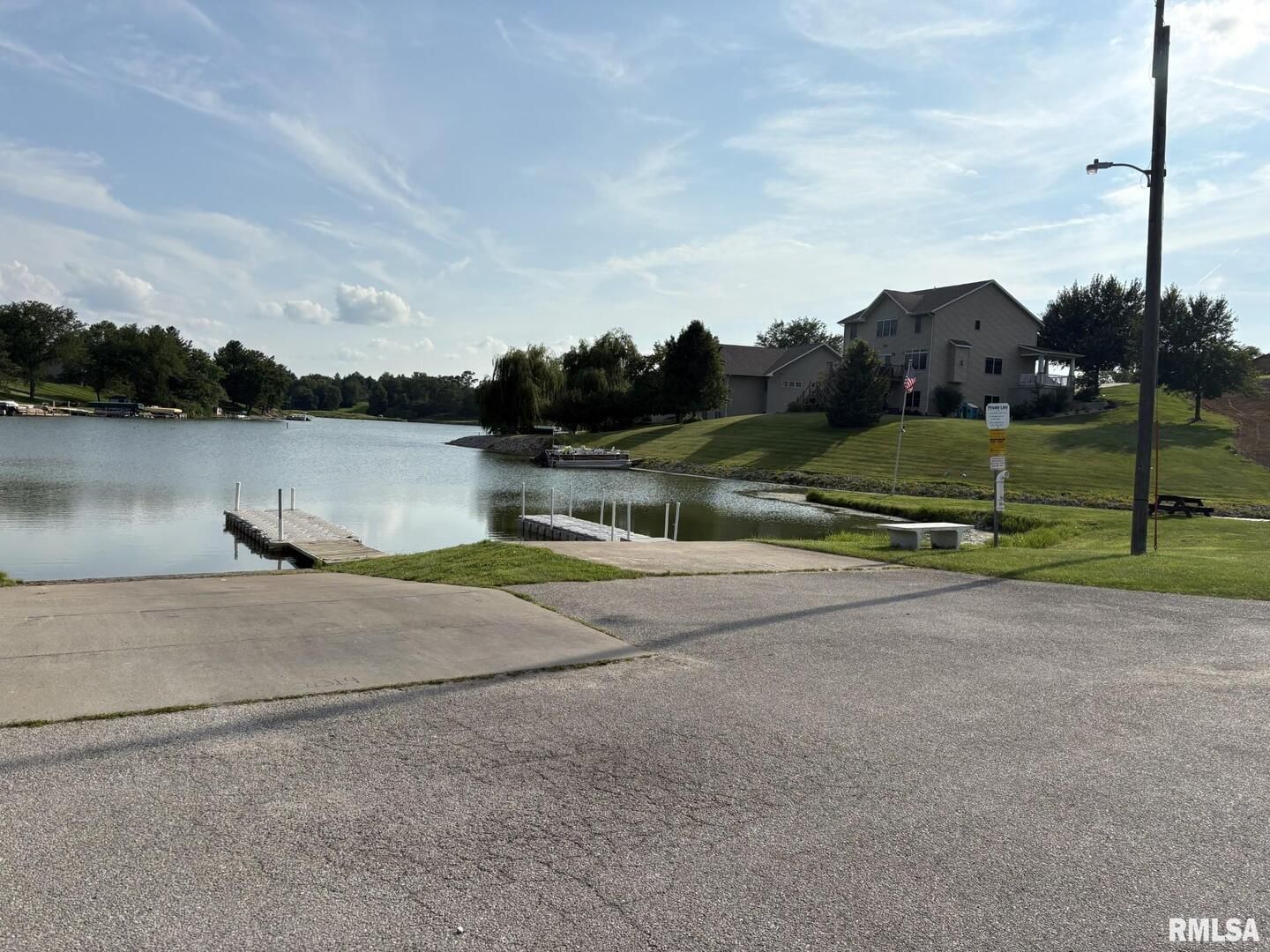 Lot 10 N ISLAND VIEW Drive, Sherrard, IL 61281 — living view