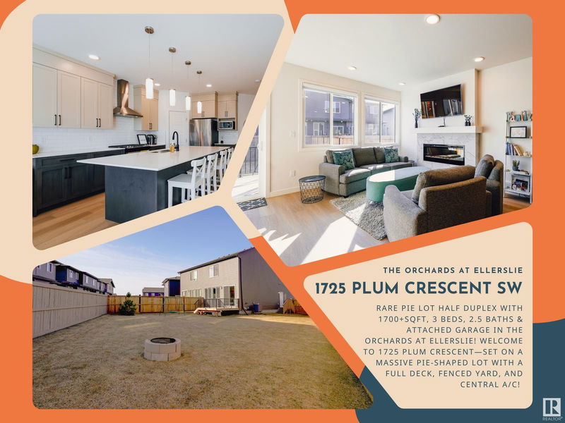 1725 Plum Crescent, Edmonton, Alberta