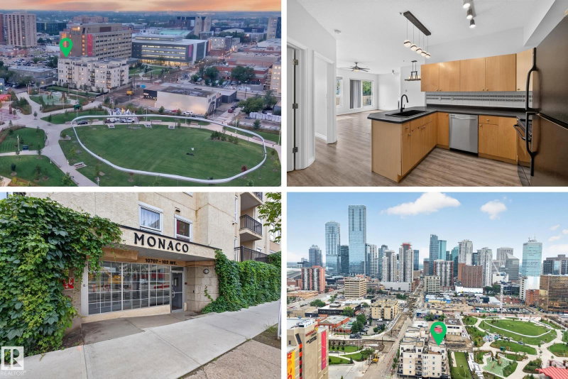 A unit for sale at 10707 102 Avenue NW