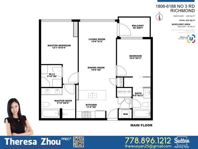1806 - 6188 No. 3 Road