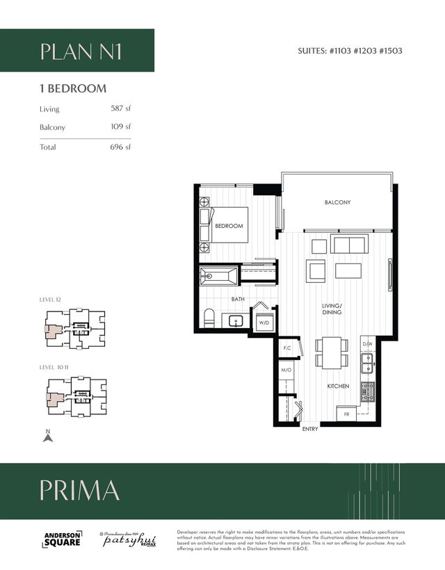 1503 - 6833 Buswell Street