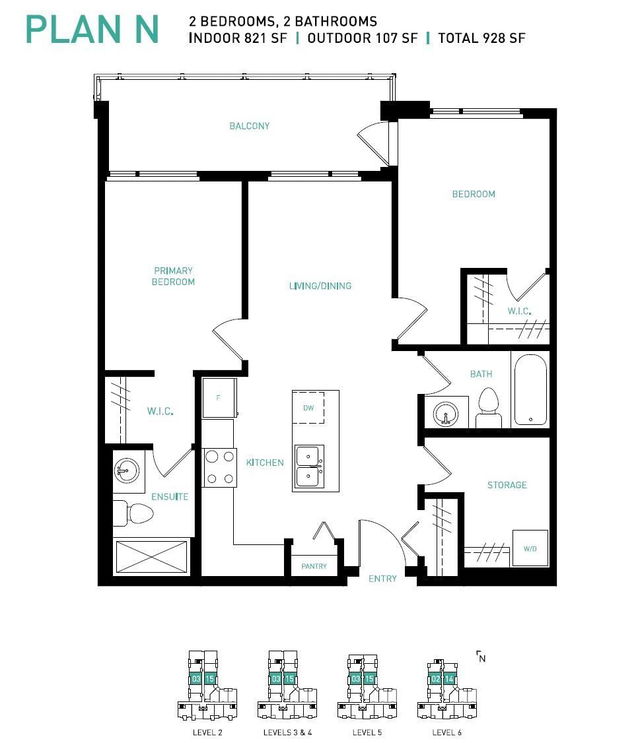 614 - 20695 Eastleigh Crescent