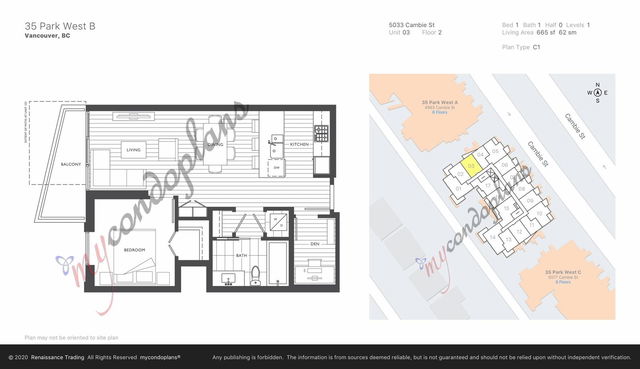 203 - 5033 Cambie Street