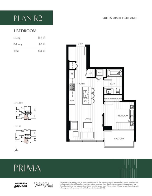 1701 - 6833 Buswell Street