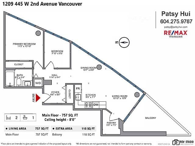 1209 - 445 2nd Avenue, Vancouver, V5Y 0E8 | Image 2