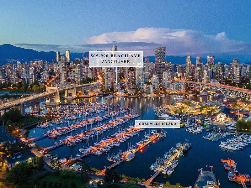990 Beach Avenue #505, Vancouver, British Columbia (MLS R2898995)