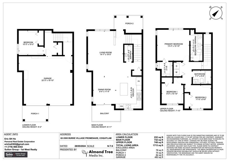 3500 Burke Village Promenade #62, Coquitlam, British Columbia (MLS R2907313)