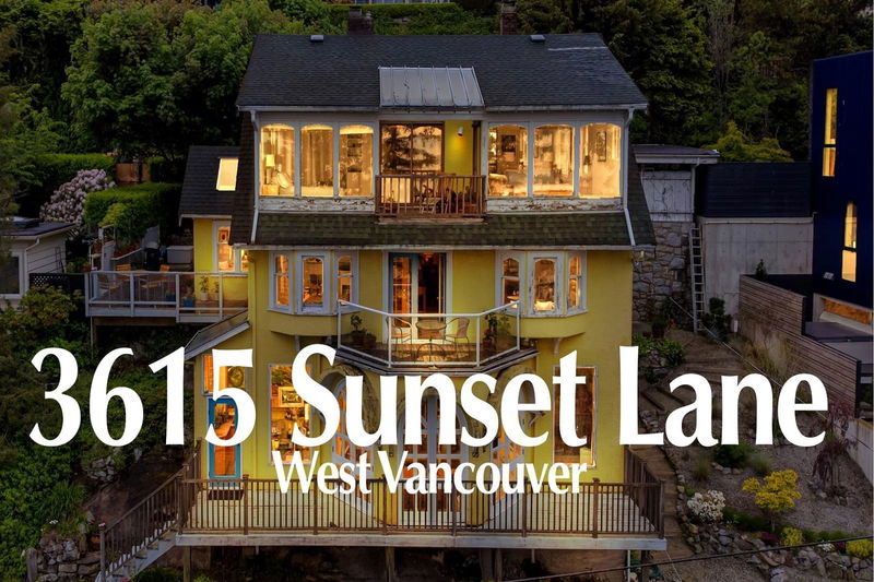 3615 Sunset Lane, West Vancouver, British Columbia (MLS R2931428)