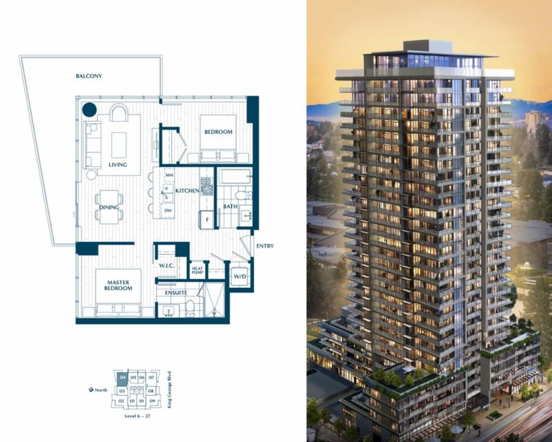 9675 King George Boulevard #2104, Surrey, British Columbia (MLS R2932712)