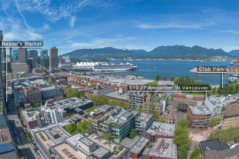 27 Alexander Street #510, Vancouver, British Columbia (MLS R2943840)