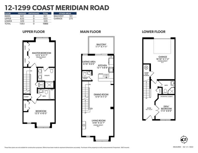 12 - 1299 Coast Meridian Road