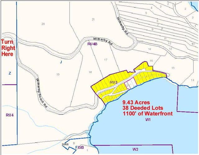 37 Lots Witherby Beach Road