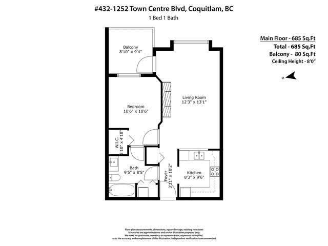 432 - 1252 Town Centre Boulevard