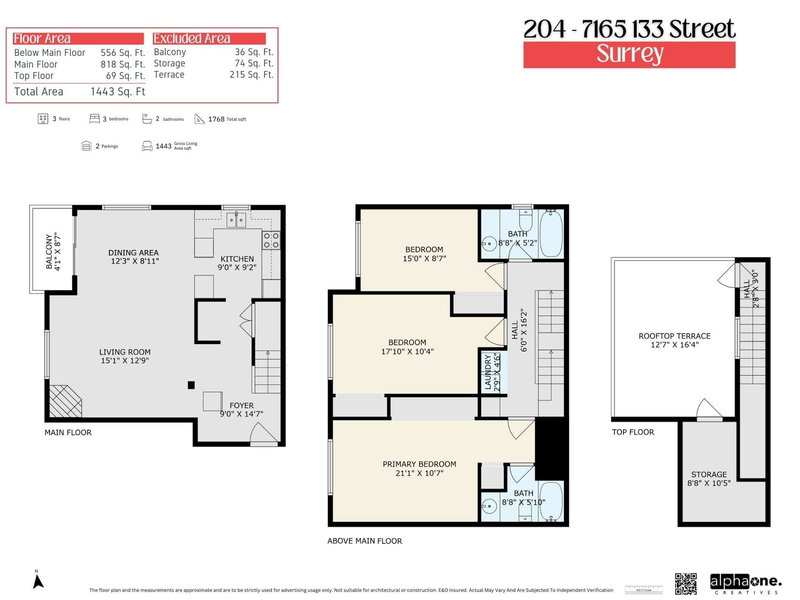 204 - 7165 133 Street, Surrey, V3W 7Z6 | Image 2