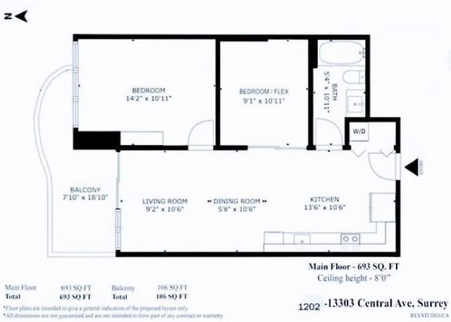 1202 - 13303 Central Avenue
