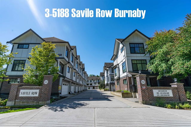 3 - 5188 Savile Row