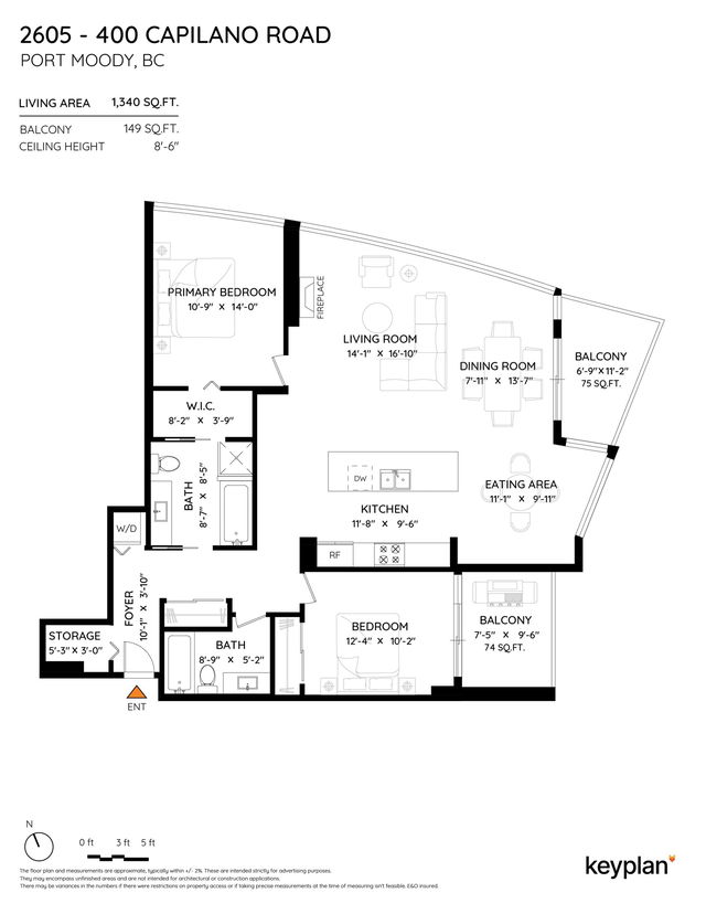 2605 - 400 Capilano Road