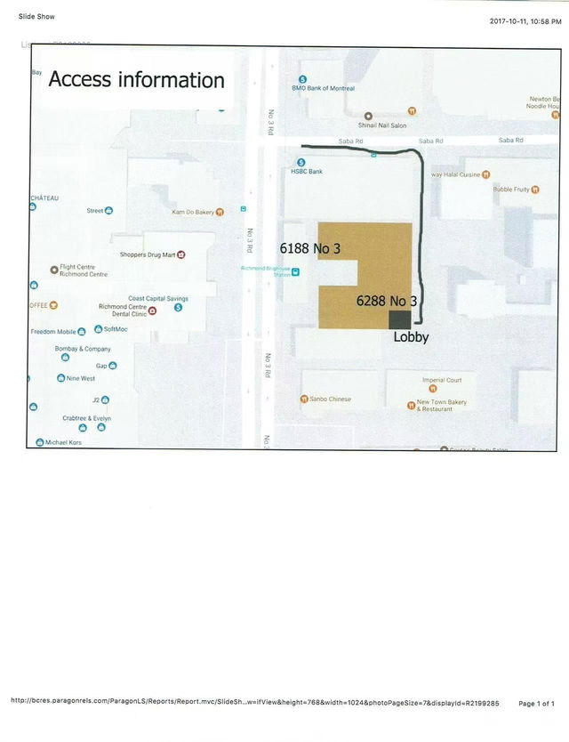 1805 - 6288 No. 3 Road
