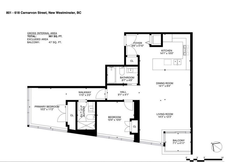 801 - 618 Carnarvon Street, New Westminster, V3M 1E9 | Image 3