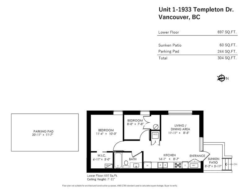 1 - 1937 Templeton Drive, Vancouver, V5N 4V9 | Image 2