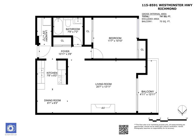 115 - 8591 Westminster Highway