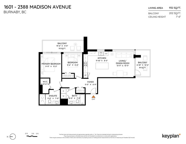 1601 - 2388 Madison Avenue