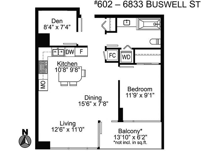 602 - 6833 Buswell Street