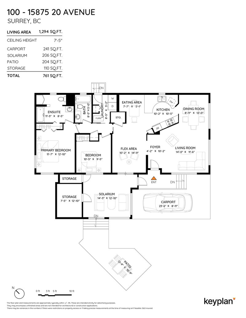 100 - 15875 20th Avenue, Surrey, V4A 2B1 | Image 2