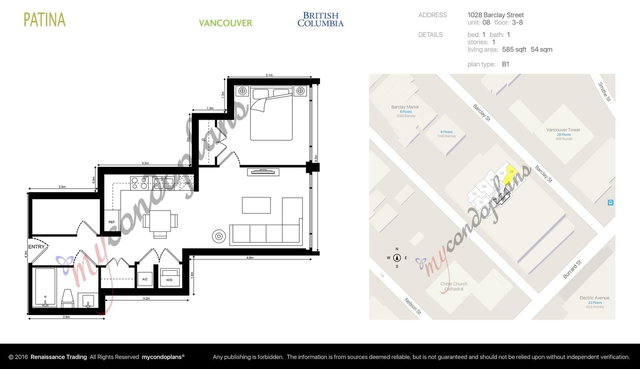 808 - 1028 Barclay Street