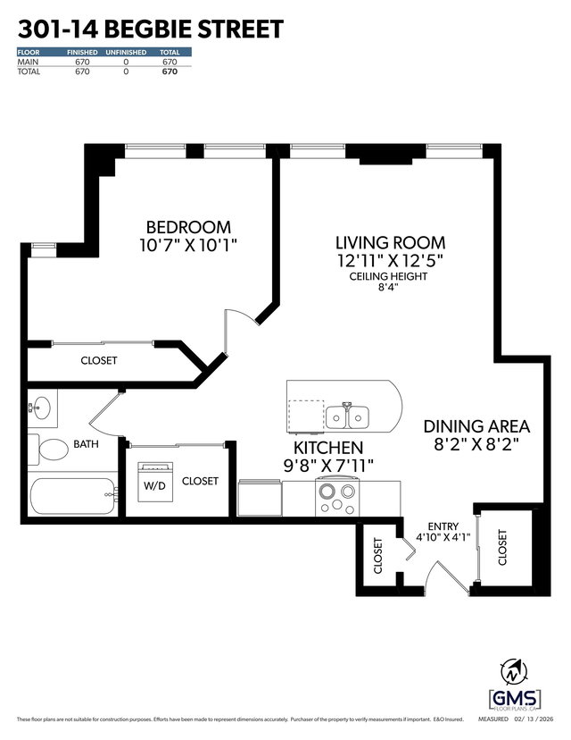 301 - 14 Begbie Street