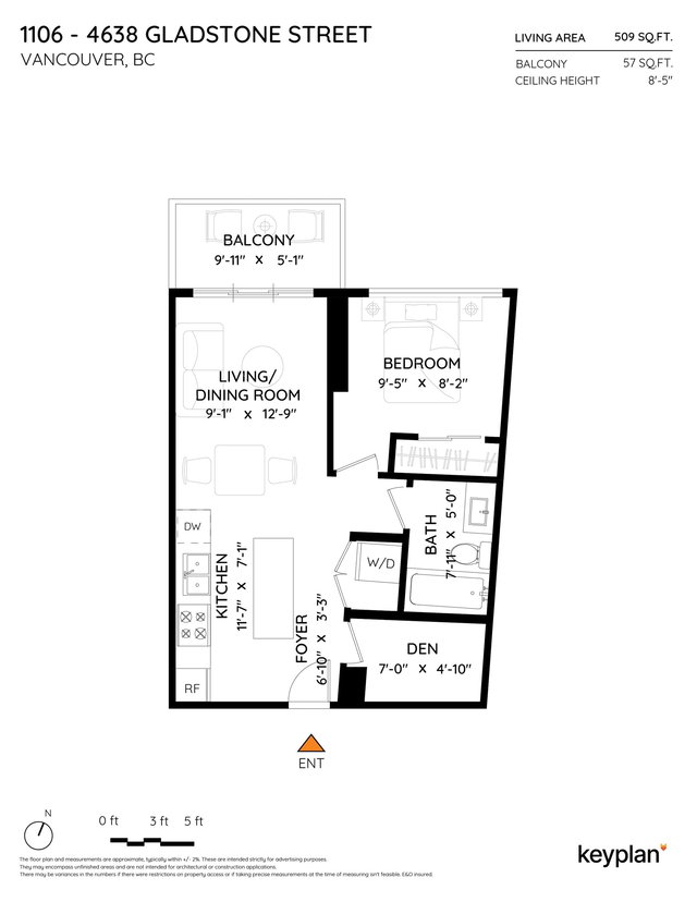 1106 - 4638 Gladstone Street