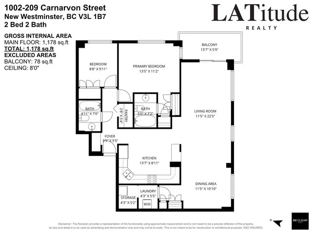 1002 - 209 Carnarvon Street