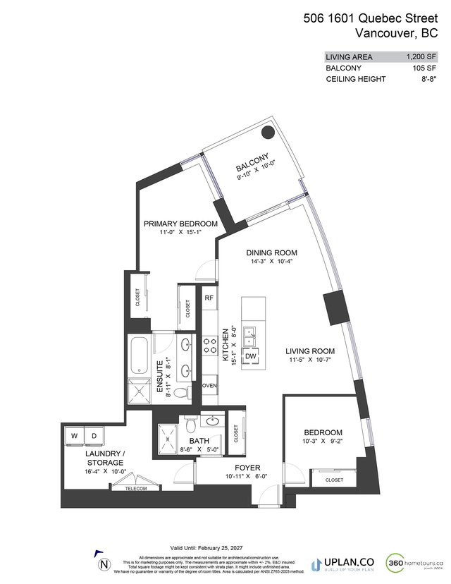 506 - 1601 Quebec Street