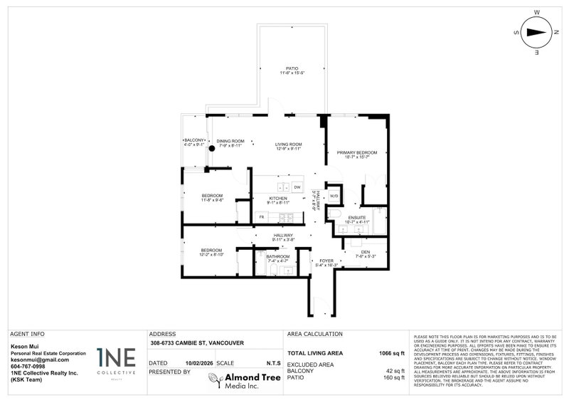 308 - 6733 Cambie Street