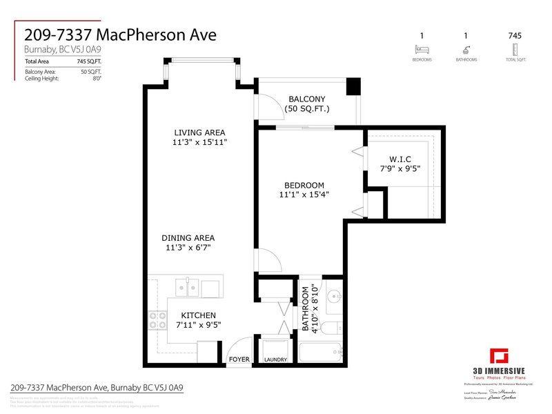 209 - 7337 Macpherson Avenue, Burnaby, V5J 0A9 | Image 2