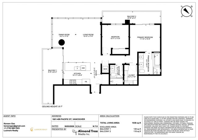 1601 - 499 Pacific Street