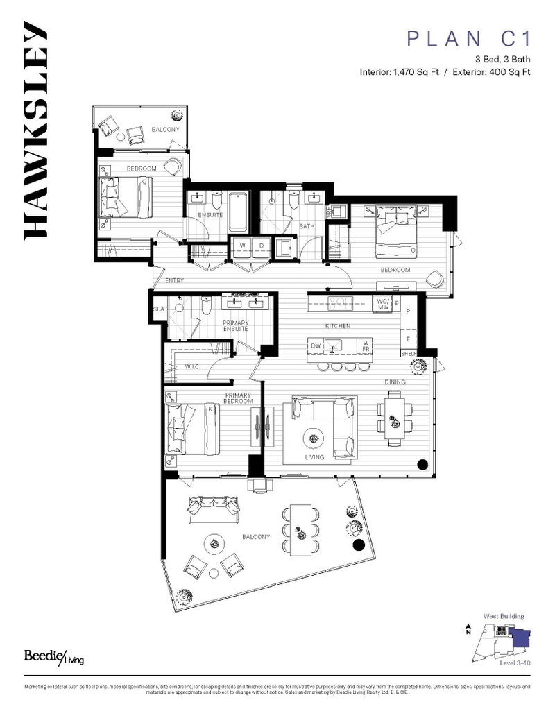 701 - 3963 Uplands Way