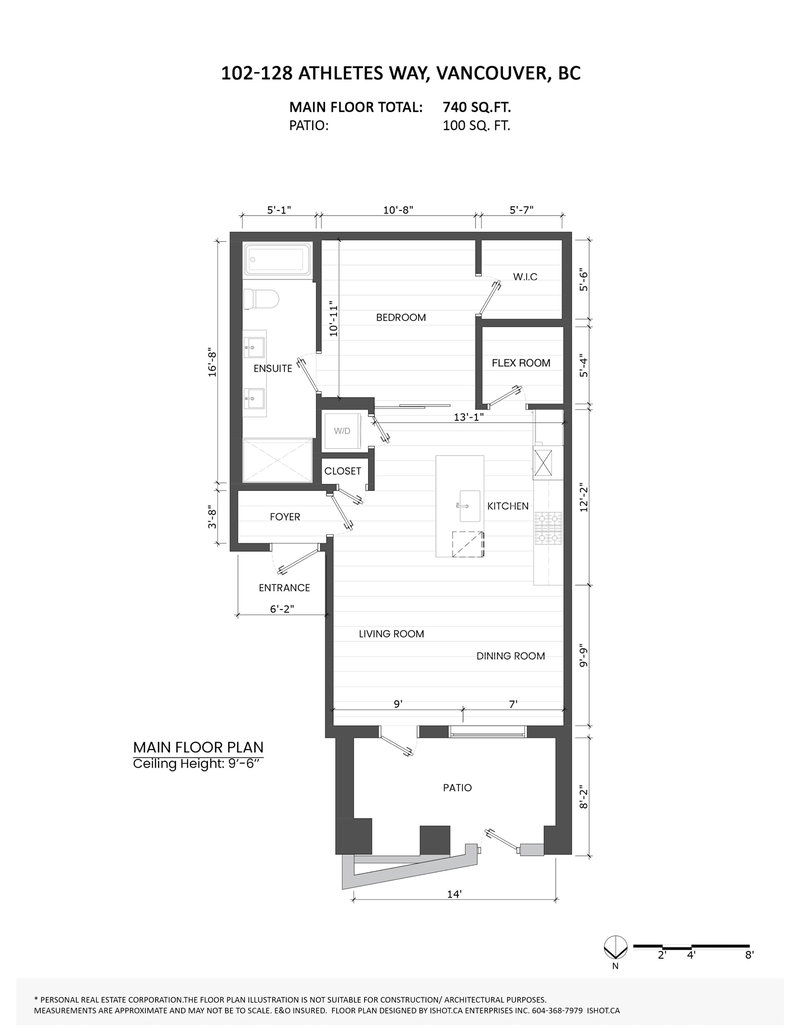102 - 128 Athletes Way, Vancouver, V5Y 0B5 | Image 3