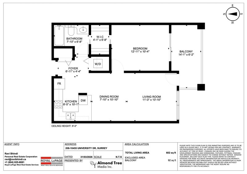 208 - 10455 University Drive, Surrey, V3T 0A5 | Image 2