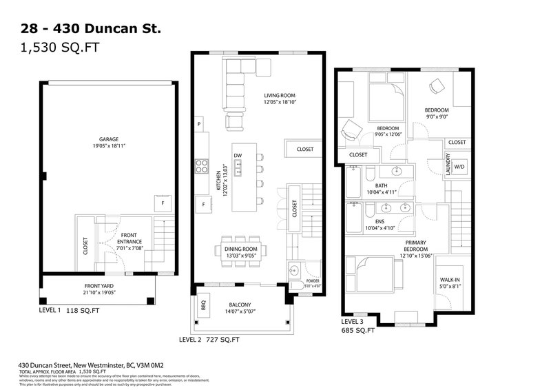 28 - 430 Duncan Street, New Westminster, V3M 0M2 | Image 2