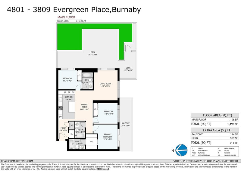 3809 Evergreen Place #4801, Burnaby, British Columbia