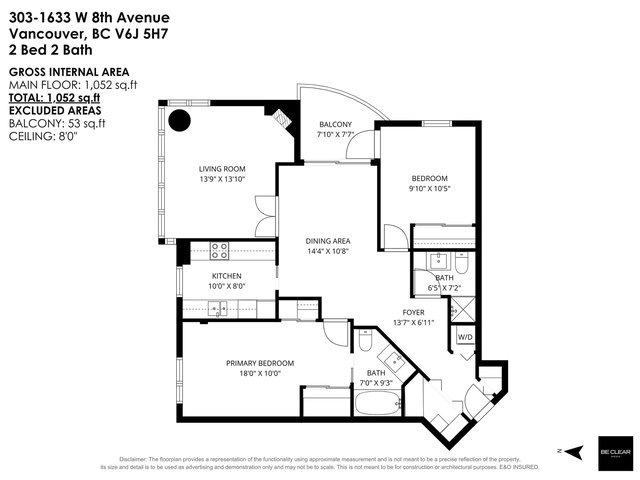 303 - 1633 8th Avenue W