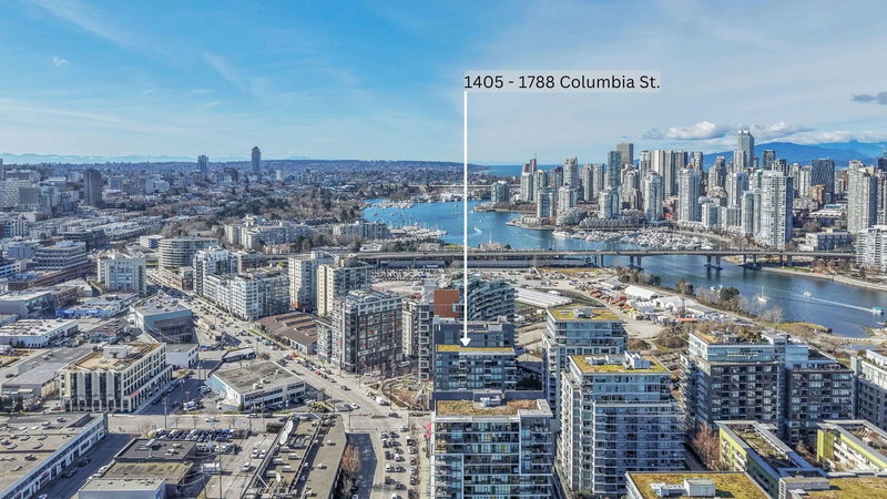 1788 Columbia Street #1405, Vancouver, British Columbia