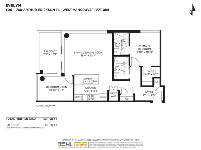 606 - 788 Arthur Erickson Place