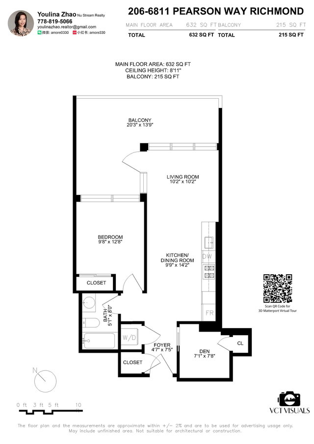 206 - 6811 Pearson Way