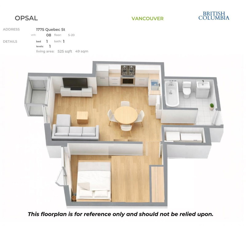 1108 - 1775 Quebec Street, Vancouver, V5T 0E3 | Image 2